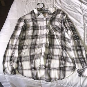 Black and White Flannel